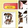 Row Puzzle - Fun Dog