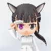 she is robot or cat?
