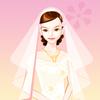 Simple wedding dress