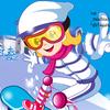 Snowborder girl