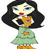 Star skirt coloring