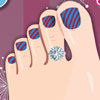 Stylish Girl Pedicure Game
