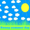 Sunny summer day