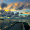 Sunset in Maldives