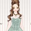 Tender with long dress