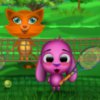 Toto and Sisi Play Tennis