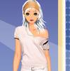 White Hair And Dress