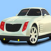 White roadstar car coloring
