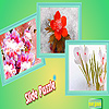 Winter flowers garden puzzle