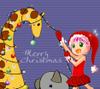 XMas Fun with Giraffe