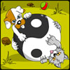 Yin Yang Puppy and Kitty Coloring Game